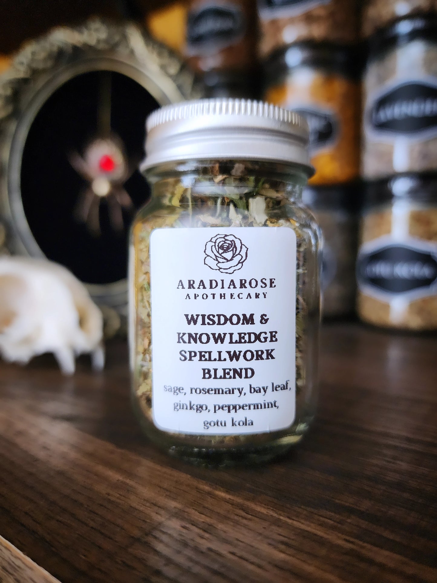 Wisdom & Knowledge Spellwork Blend - Candle Magick