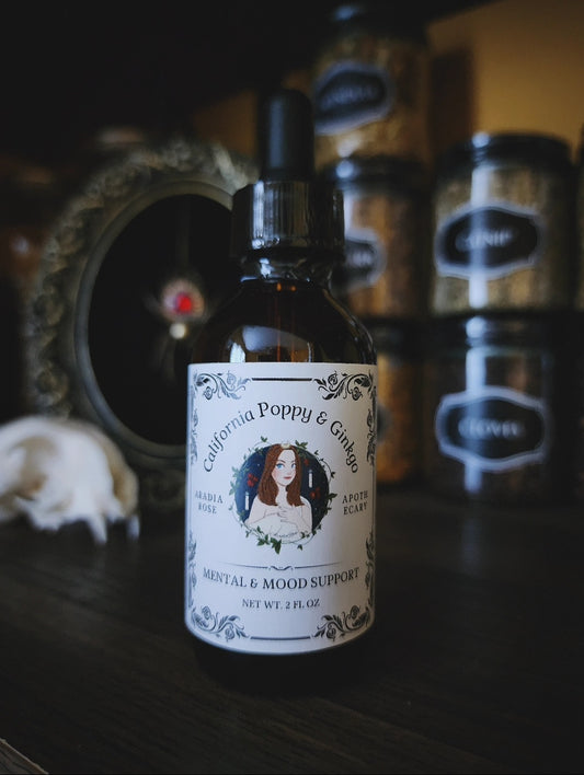 Mood & Mental Health Support tincture (organic)