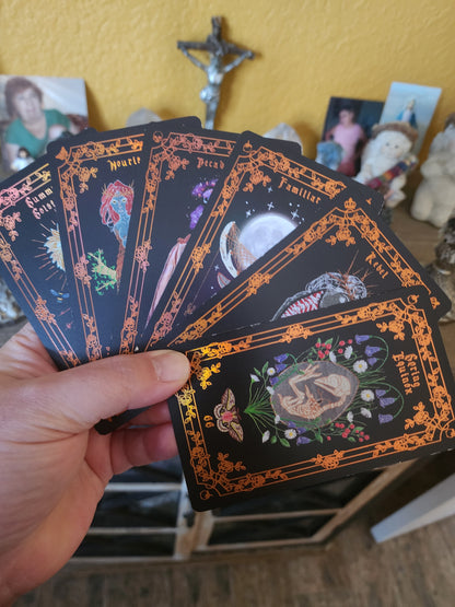 The Embroidered Forest Oracle Deck + Guide Book (pre-owned)