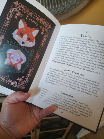 The Embroidered Forest Oracle Deck + Guide Book (pre-owned)