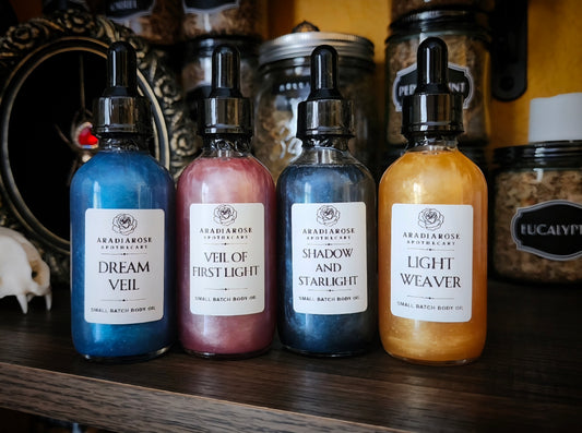 Fantasy Series Body Oil Bundle AradiaRose Apothecary