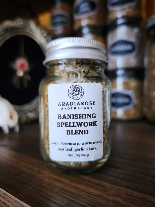 Banishing Spellwork Blend - Candle Magick