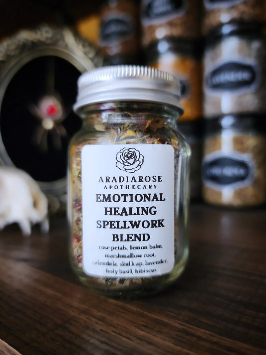 Emotional Healing Spellwork Blend - Candle Magick