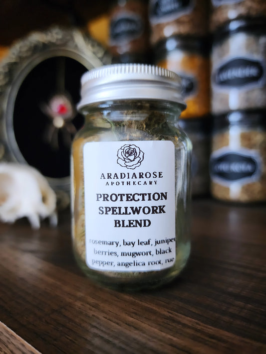 Protection Spellwork Blend - Candle Magick