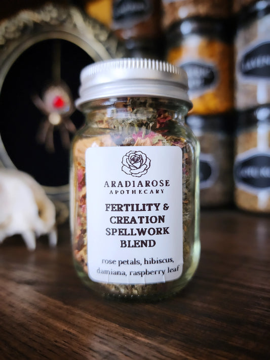 Fertility & Creation Spellwork Blend - Candle Magick