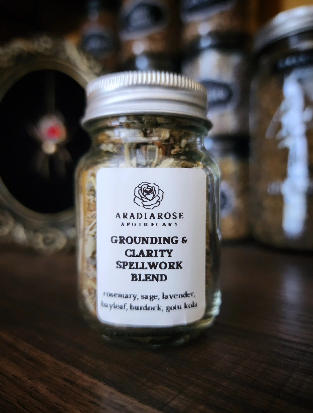 Grounding & Clarity Spellwork Blend - Candle Magick