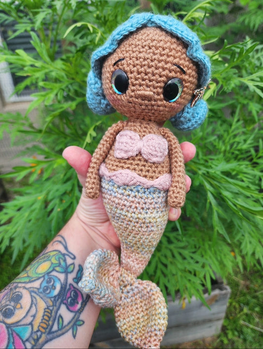 Handmade Crochet Mermaid