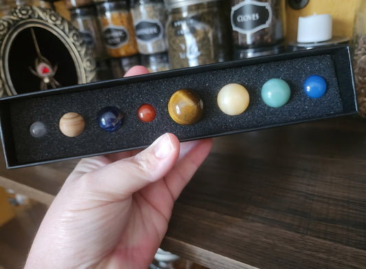 Crystal Sphere Solar System AradiaRose Apothecary
