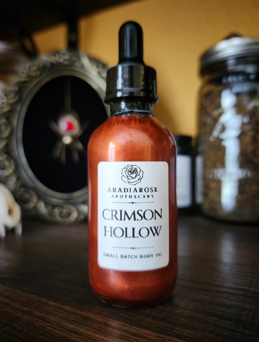 Fantasy Series - Crimson Hollow Body Oil AradiaRose Apothecary
