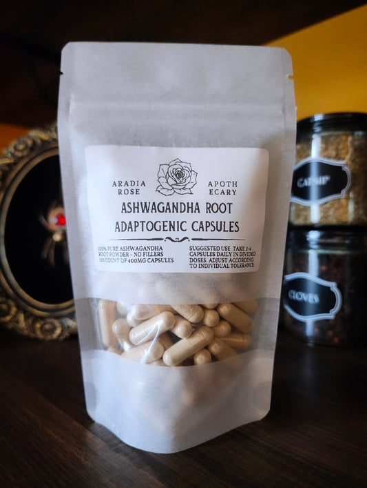 Ashwagandha Root - Adaptogenic Capsules (organic)